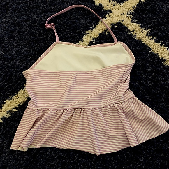A purple halter neck bathing suit top - Picture 2 of 2